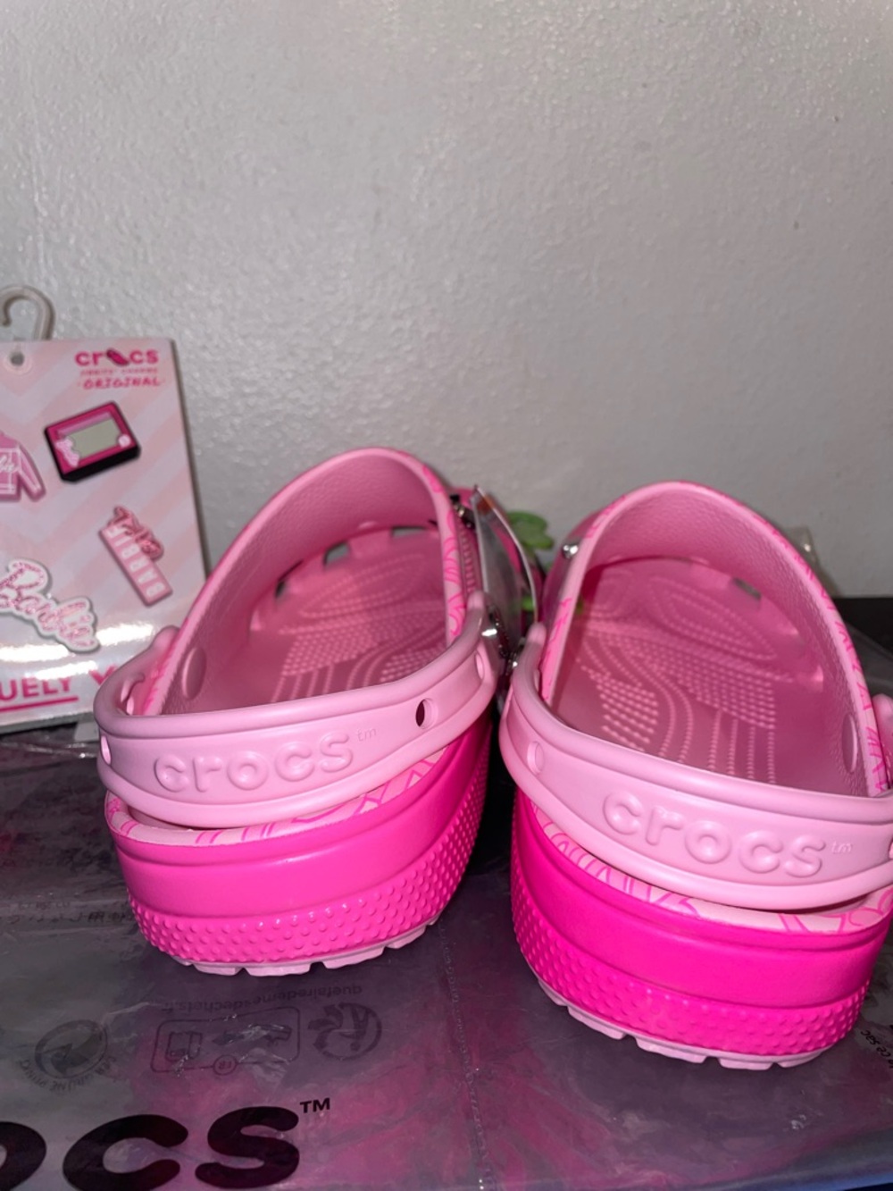CROCS Mattel Barbie Monogram Classic Clog - Picture 7 of 16